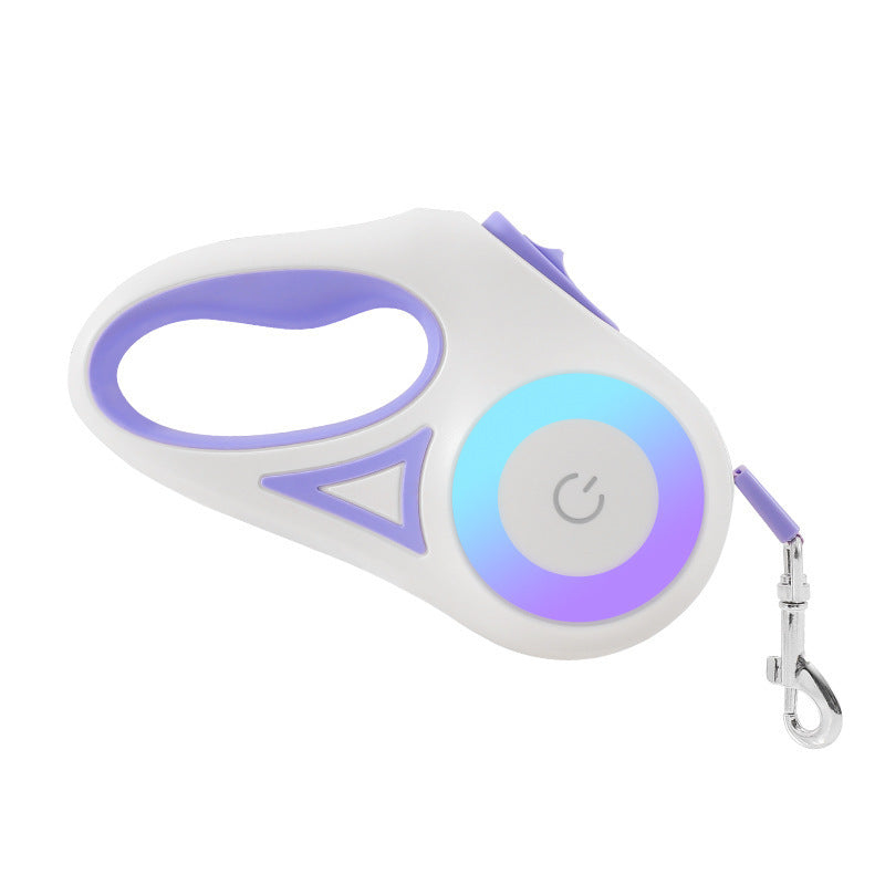 Retractable Dog Leash with Light
