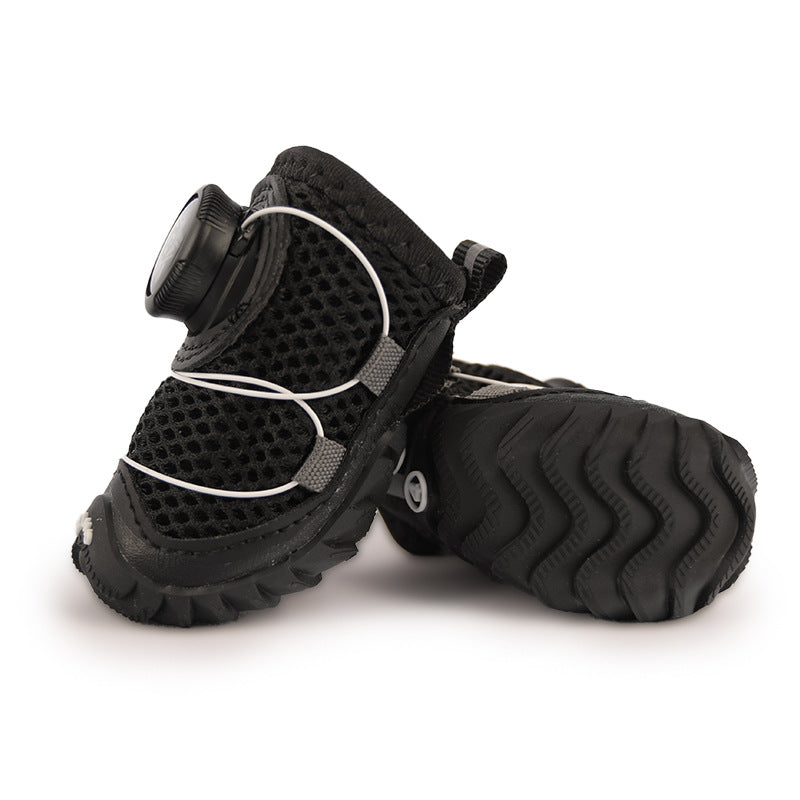 Adjustable Soft Sole Anti-Slip Dog Shoes