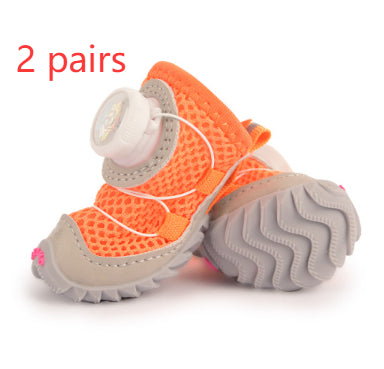 Adjustable Soft Sole Anti-Slip Dog Shoes