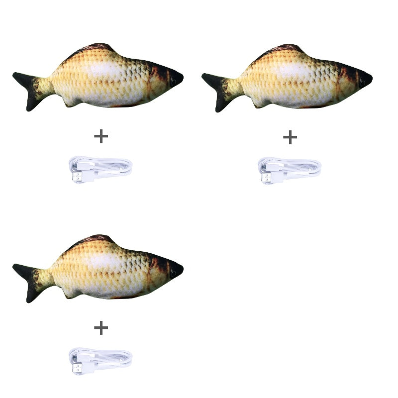 Electric Jumping Fish Toy