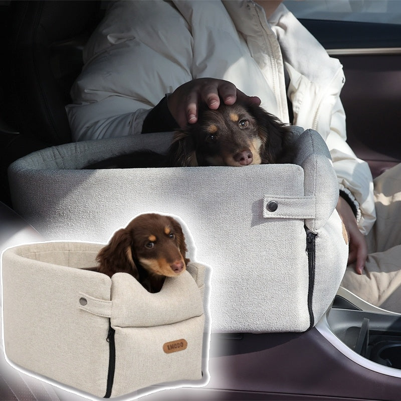 Portable Dog Car Seat Bed
