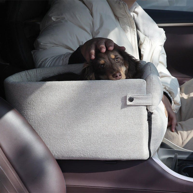 Portable Dog Car Seat Bed