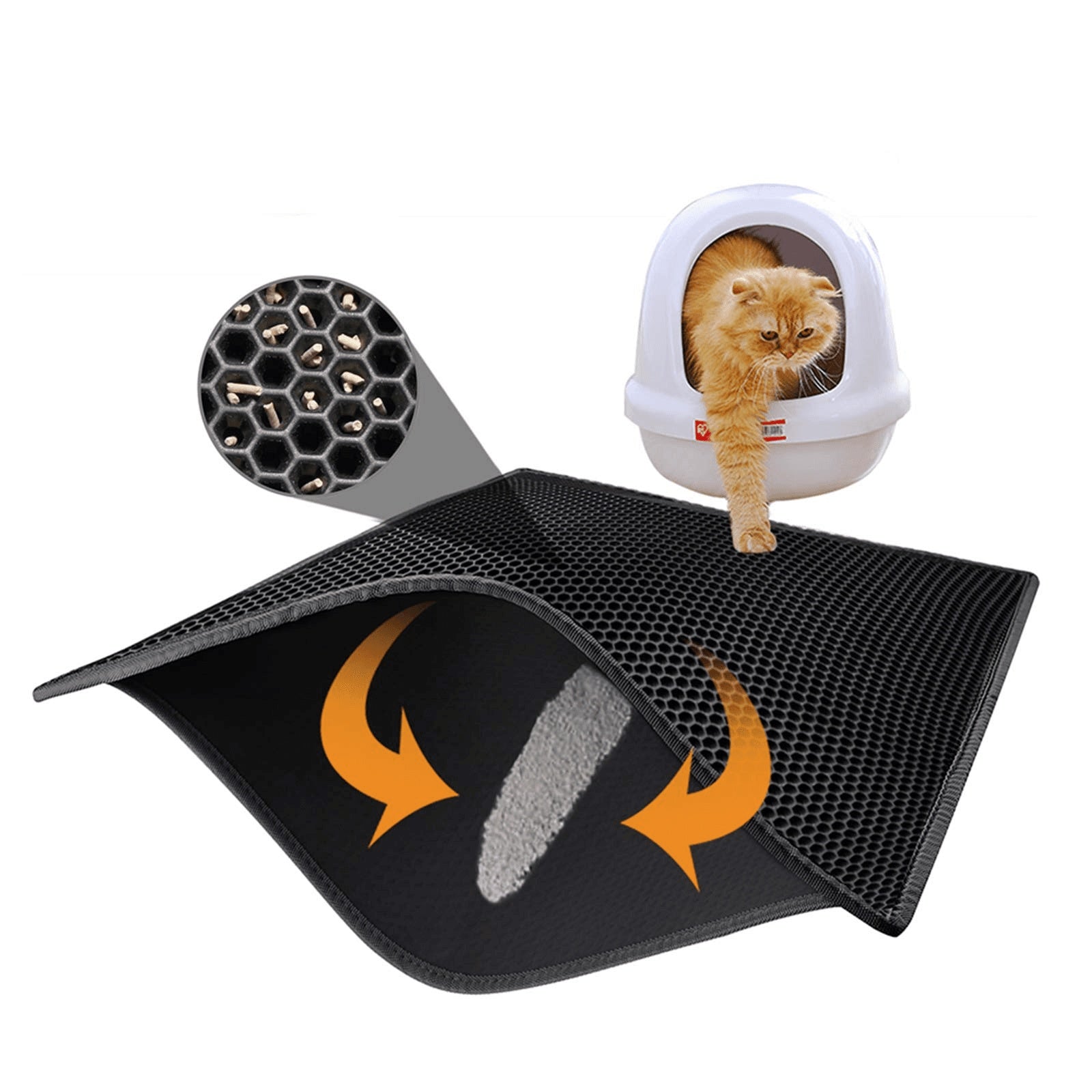 Double Layer Cat Litter Mat