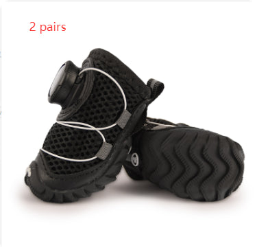 Adjustable Soft Sole Anti-Slip Dog Shoes